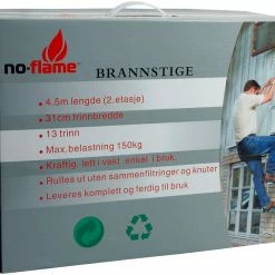 NO-FLAME Utrullbar Brannstige