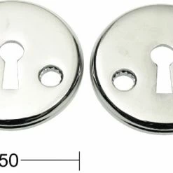 HABO Nøkkelskilt 2991 Matt Krom