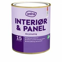 Infra Til Tre & Panel Silkematt 15